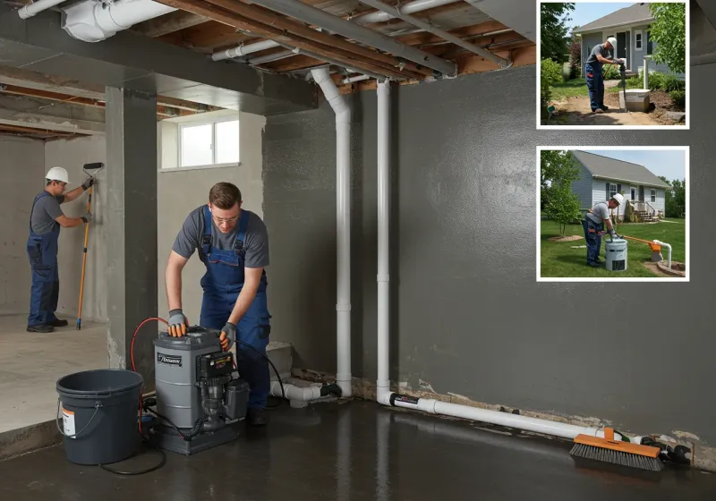 Basement Waterproofing and Flood Prevention process in Lyndonville, VT